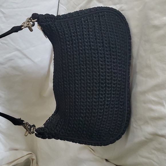 The Sak Black Mini Bag with Shell Accents - Picture 5 of 8